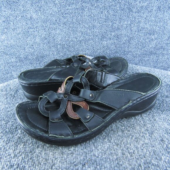 Josef Seibel Women's Slide Black‎ Leather Size 40M Gently Used 2025 - Picture 1 of 5